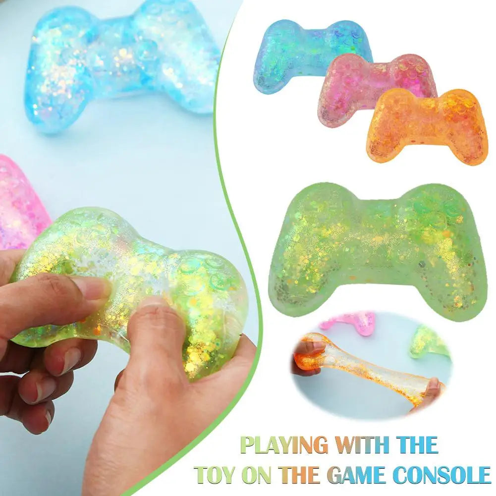 Squishy Sequins Game Controller Fidget Toy – Slow Rebound TPR Fidget Sensory Toy Richie's