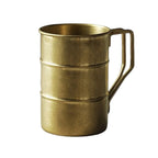 Retro Stainless Steel Mug 380/500ml – Camping & Picnic Cup Stainless Steel Mug Richie's Gold 380ML <50ml