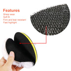 7-Pc 4" Wool Polishing Pads Kit – Hook & Loop Buffing Bonnets Car Polishing Pads Richie's