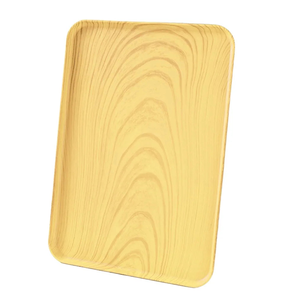 Nordic Plastic Rectangular Storage & Service Tray | 5 Sizes Serving Tray Richie's Light Color 43X30.5