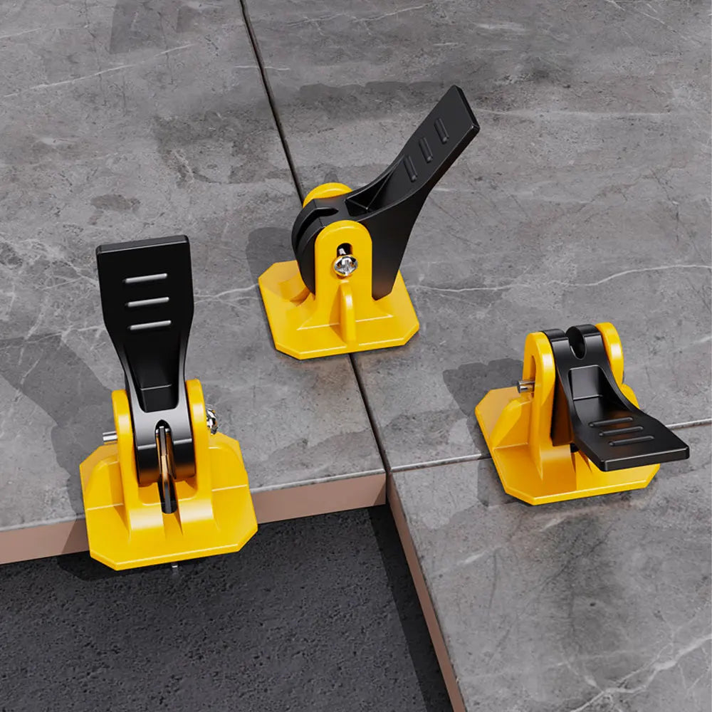 50-Pc Tile Leveling System Clips & Adjuster Kit – CE Certified Tile Leveling Kit Richie's