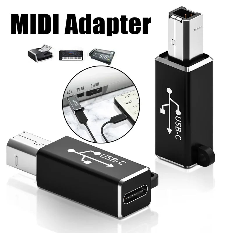 USB-C to Mini USB Male Adapter – Aluminum Converter | FUCHU USB-C Adapter Richie's