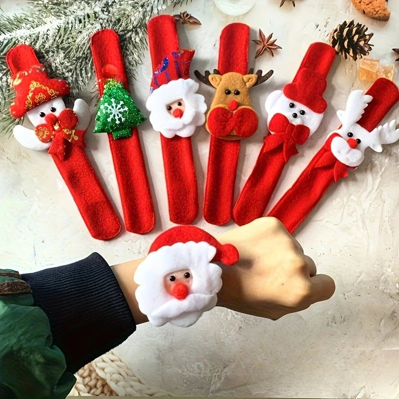 Christmas Bracelets – Santa, Snowman & Reindeer Designs Holiday Bracelet Set Richie's