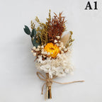 Mini Dried Flower Bouquet – Natural Baby's Breath Home Decor Dried Flower Bouquet Richie's A1