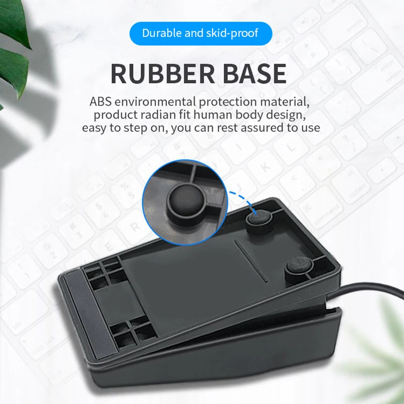USB Foot Switch Pedal – Programmable HID Keyboard Control USB Foot Switch Pedal Richie's