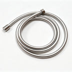 Flexible PVC Shower Hose 1.5M/2M Anti-Kink High Pressure Shower Hose Richie's SILVER 2M