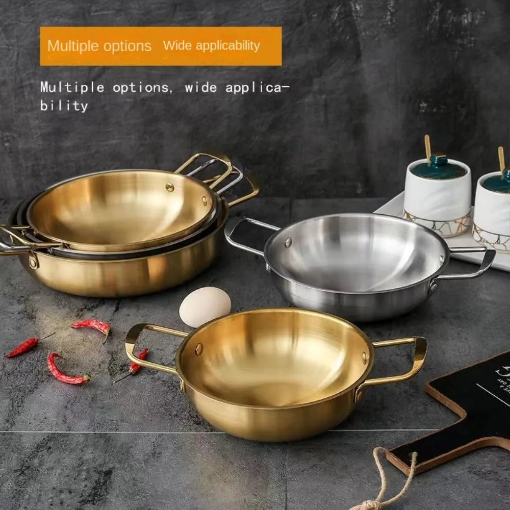 Stainless Steel Paella Pan & Seafood Pot – 18–26cm | Richie's Cookware Pot Pan Richie's