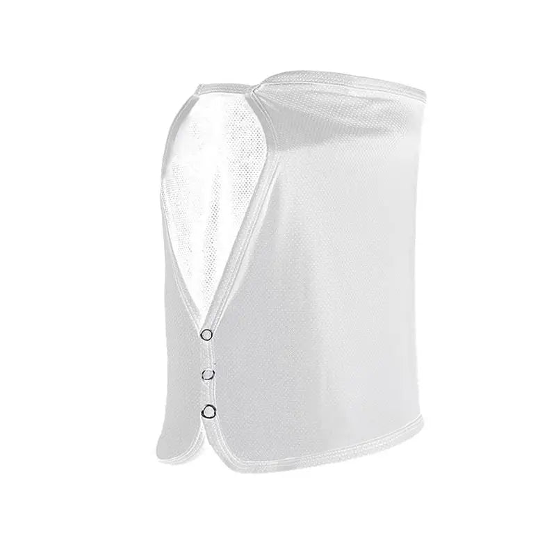 UPF 50+ Quick-Dry Fishing Cap Face Neck Sun Cover Visor Sun Protection Hat Richie's light gray