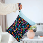 Reusable Waterproof Wet Bag with Zipper – 2 Pockets, 30x40cm Waterproof Wet Bag Richie's