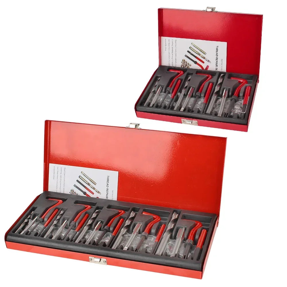 88/131pc Thread Repair Kit M5–M12 Wire Insert Set for Engines Thread Repair Kit Richie's