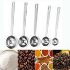 Stainless Steel Measuring Spoon Coffee & Powder Scoop 5–30ml Measuring Spoon Richie's