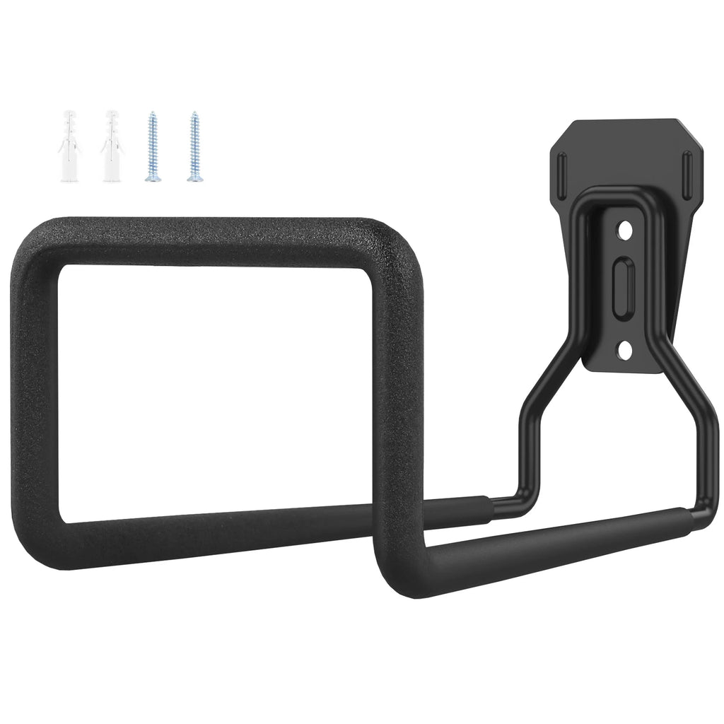Wall Mounted Metal Hose Holder – Heavy Duty Garden Hanger Garden Hose Holder Richie's green