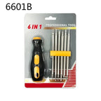 6-in-1 Precision Magnetic Screwdriver Set | Multi-Bit Repair Kit Precision Screwdriver Set Richie's 6601B