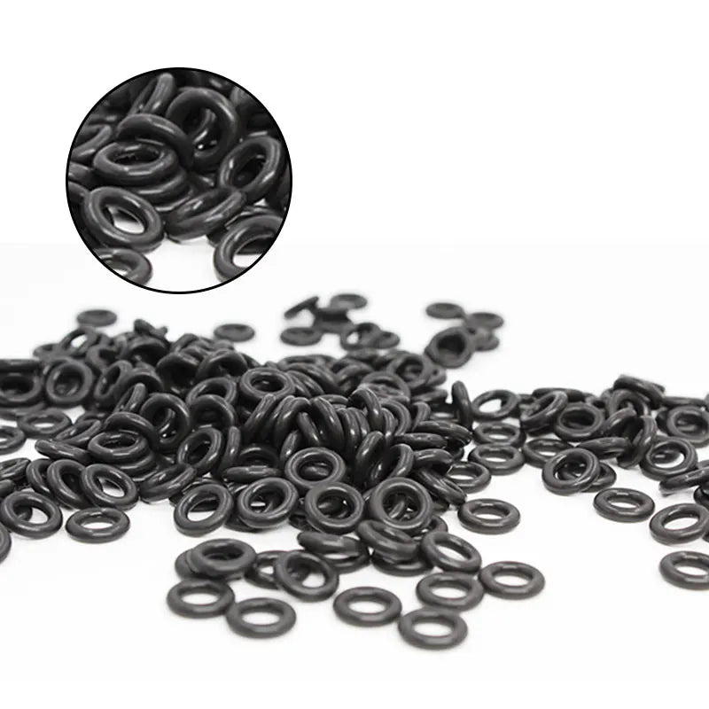 Black FKM O-Ring Gasket CS 1.9/3.1/4mm Fluorine Rubber Seal Rubber Sealing Gasket Richie's