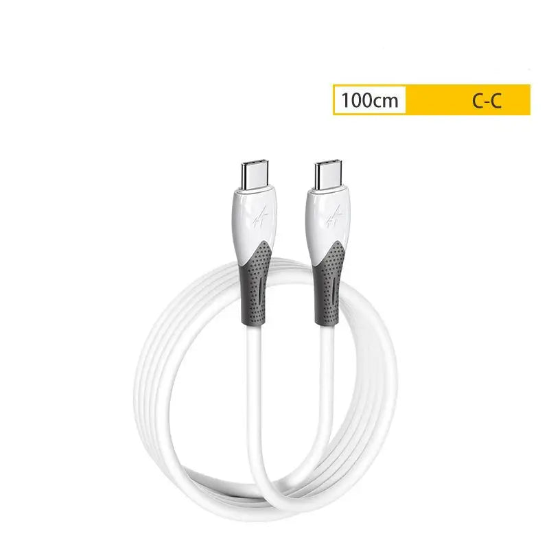 1M USB-A & USB-C to Type-C Dual Interface Fast Charging Cable USB Charging Cable Richie's USB-C to USB-C 1m