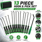 13-Pc Pick & Hook Set – Oil Seal O-Ring Extractor Car Tool Automotive Hand Tool Set Richie's