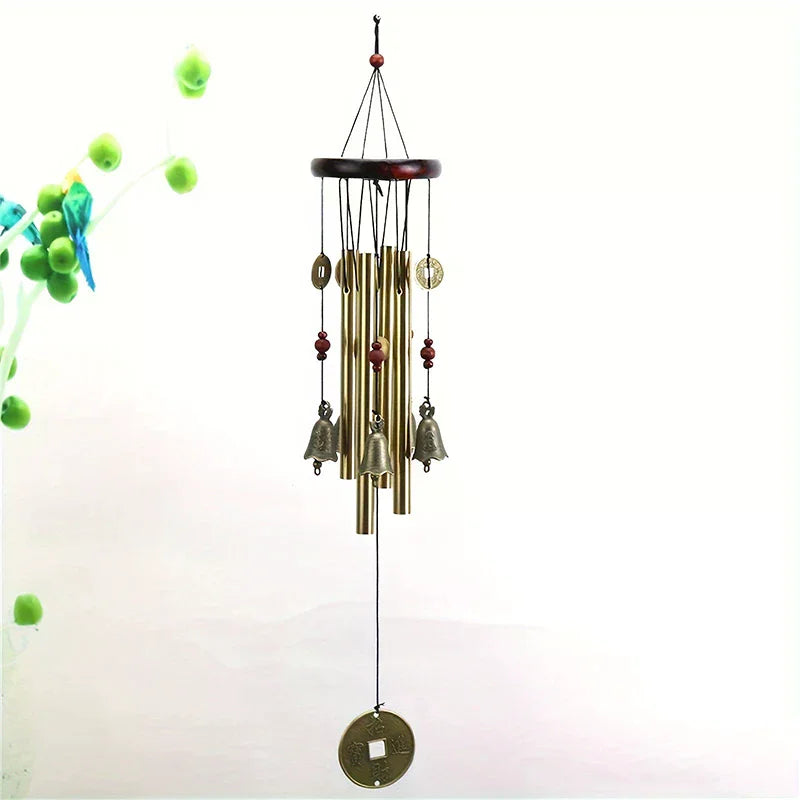 Large Metal Hanging Wind Chimes – Outdoor Garden Home Decor Hanging Wind Chimes Richie's