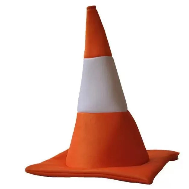 Traffic Cone Top Hat – Novelty Costume for Halloween & Parties Novelty Costume Hat Richie's 1pc
