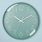 8 Inch Silent Wall Clock – Quartz Battery Operated Modern Design Wall Clock Richie's 9