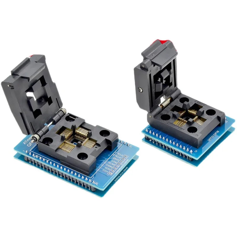 TQFP PSOP PLCC to DIP IC Adapter Socket Set – 4 Types IC Adapter Socket Richie's