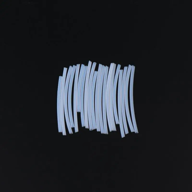 1.75mm Filament Joiner Connector Tubes for PLA ABS – 20/100Pcs 3D Printer Accessory Richie's No plug 20pcs