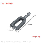 Wire Twisting Tool 1/4" Hex Shank – Fast Iron Wire Knotter Wire Twisting Tool Richie's