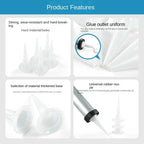 Universal Caulking Gun Nozzles – Plastic Sealant Tips Caulking Gun Nozzles Richie's