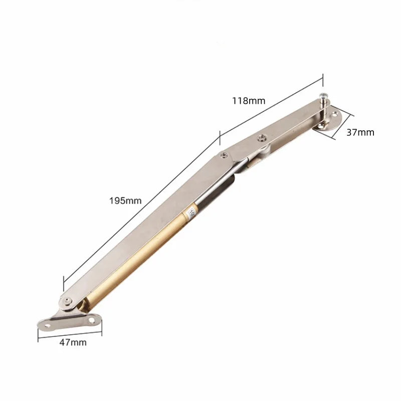 Heavy-Duty Gas Spring Lift-Up Cabinet Hinges 60-100N | 2pcs Cabinet Door Hinge Richie's