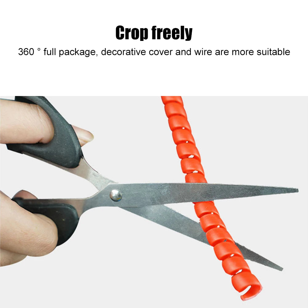 1M Spiral Cable Wire Protector Wrap – M365 PRO Scooter & Bikes Spiral Cable Protector Richie's