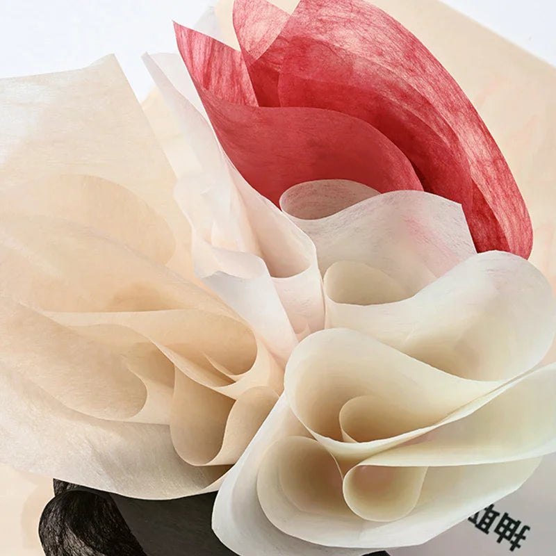 40Pcs Flower Bouquet Wrapping Paper 30x30cm | Solid Color Floral Bouquet Wrapping Paper Richie's