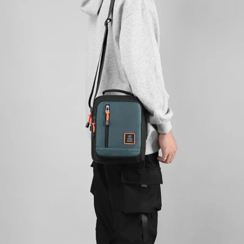 Men's Nylon Crossbody Messenger Bag – Casual Shoulder Handbag Men's Crossbody Bag Richie's
