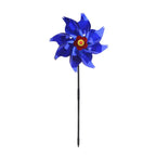 Reflective Bird Repeller Pinwheel Windmill Spinner Garden Decor Bird Deterrent Spinner Richie's blue