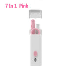 7-in-1 Keyboard & Earphone Cleaning Kit with Keycap Puller Electronics Cleaning Kit Richie's Pink