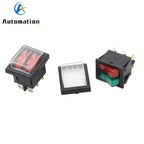 KCD8 6-Pin Waterproof Rocker Switch 16A 250V Latching ON-OFF Rocker Switch Richie's