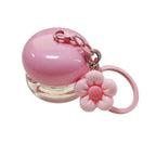 Refillable Mini Lip Balm Jar 5g with Keychain Pendant Lip Balm Container Richie's Pink
