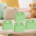 20 Pcs Light Green Kraft Paper Party Favor Boxes | Gift Packaging Party Favor Boxes Richie's