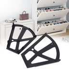 ABS Shoe Cabinet Hinges Pair | Shoe Rack Shelf Holder Shoe Cabinet Hinge Richie's