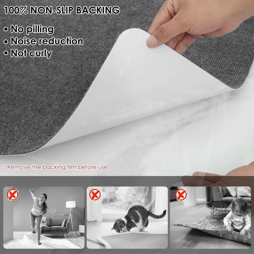 Anti-Slip Office Chair Mat – Polyester Floor Protection 90x140cm Office Chair Mat Richie's