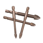 Binoax 7Pcs Carbide Glass & Tile Drill Bit Set – Spear Head Glass Tile Drill Bits Richie's