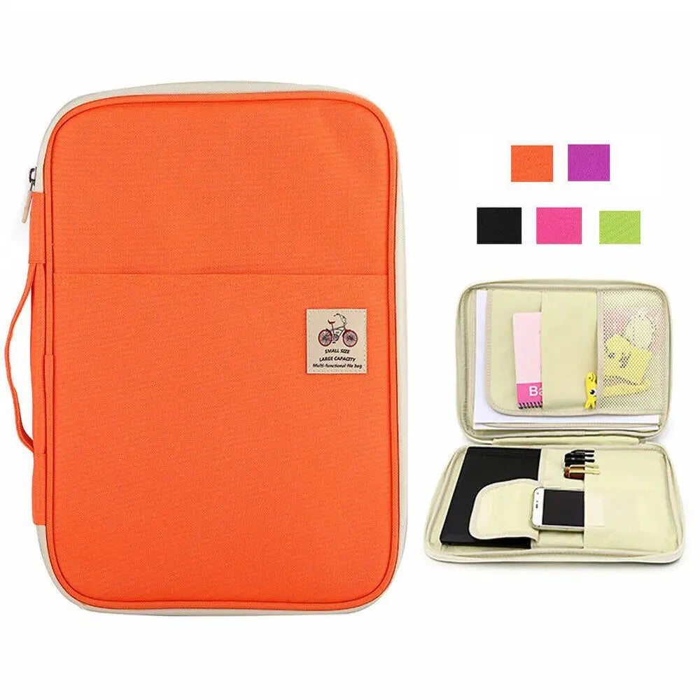 A4 Zipped Portfolio Conference Folder & Document Organizer Portfolio Conference Folder Richie's