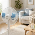 Fan Ice Pack Holder – Cold Air Ice Bottle Bracket for Floor Fans Fan Cooling Accessory Richie's