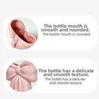 Pink Coquette Ceramic Bow Vase – Handcrafted Desk Decor Decorative Ceramic Vase Richie's