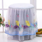 Pastoral Lace Embroidery Dust Cover for Air Fryer & Rice Cooker Appliance Dust Cover Richie's Leaves-2