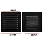 Square Iron Air Vent Grille Cover – Heating & Cooling Vents Air Vent Grille Richie's 150mm