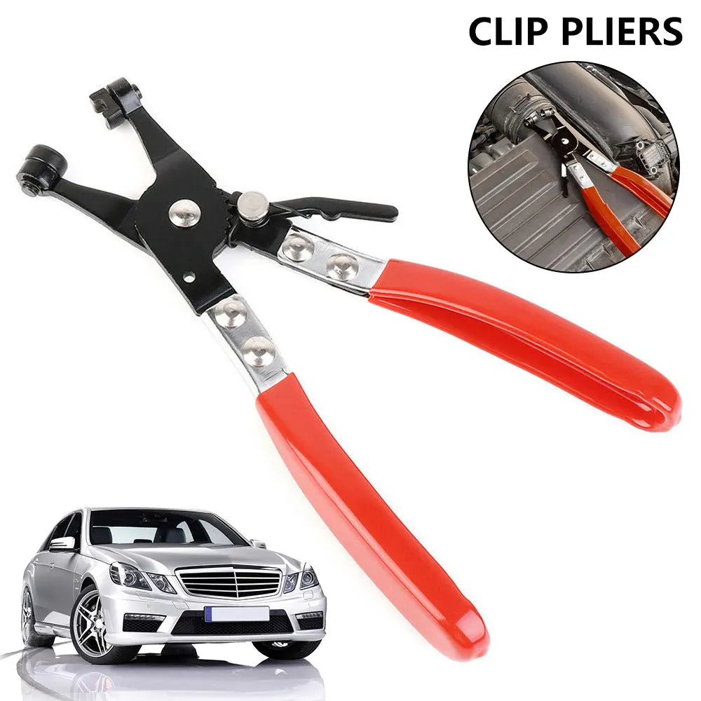 Auto Hose Clamp Pliers Set – Flat Band & Angled Removal Tool Hose Clamp Pliers Richie's