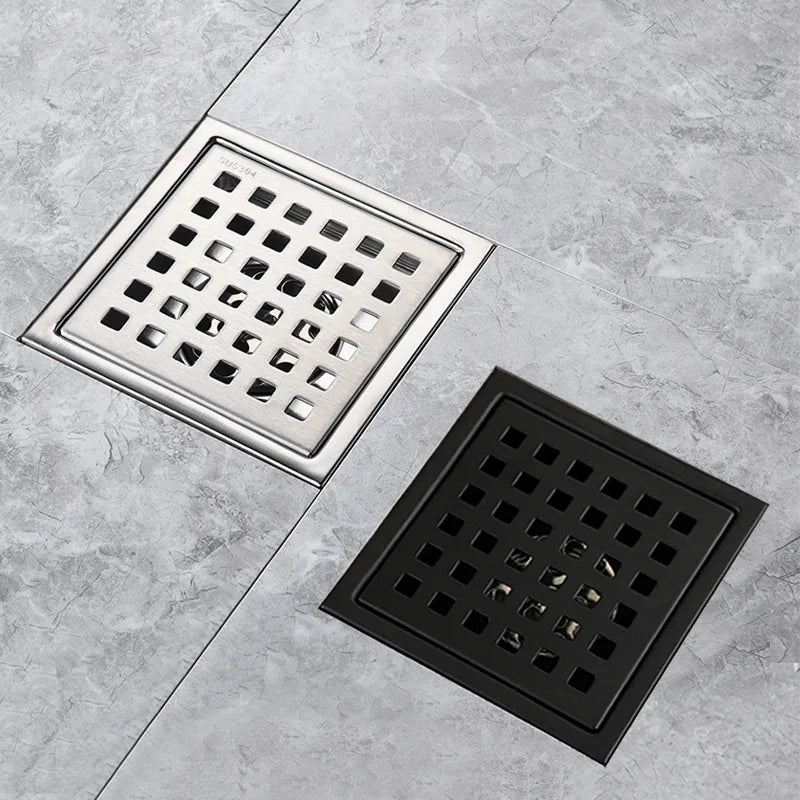 Stainless Steel Tile Insert Floor Drain 150mm – Anti-Odor Floor Drain Richie's