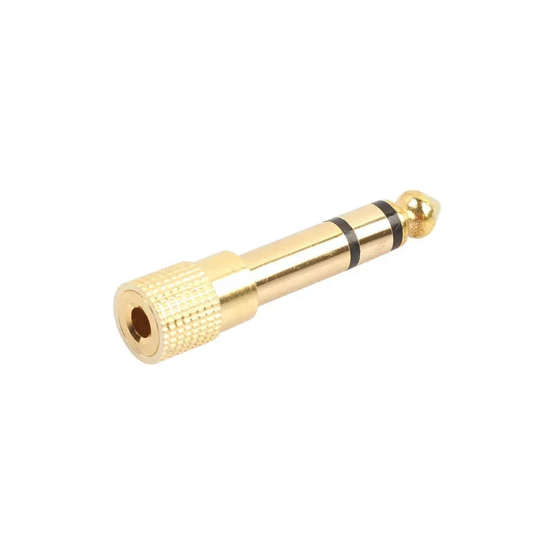 6.35mm to 3.5mm Headphone Adapter | Gold-Plated Audio Converter Audio Jack Adapter Richie's 6.35mm to 3.5mm