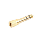 6.35mm to 3.5mm Gold-Plated Audio Jack Adapter | FUCHU Audio Jack Adapter Richie's 6.35mm to 3.5mm