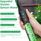 Battery Powered Garden Sprayer Wand – Extendable & Adjustable Garden Sprayer Wand Richie's