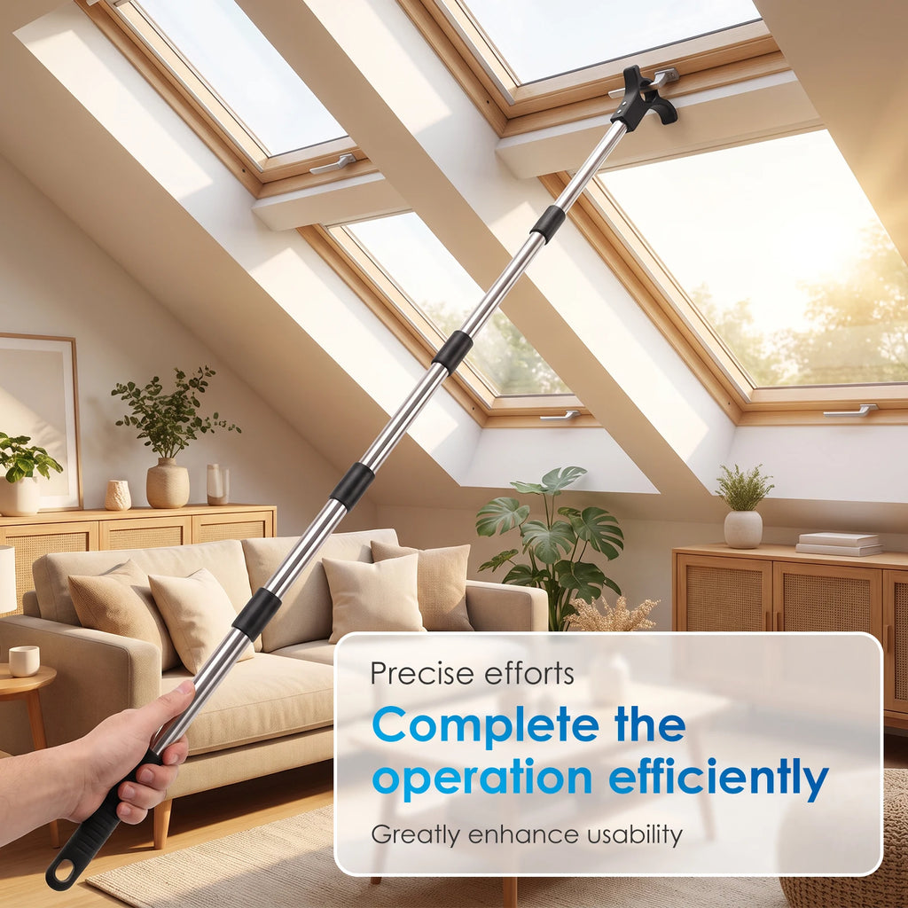 Telescoping Skylight Rod with Hook – Extendable Window Opener Window Opener Rod Richie's